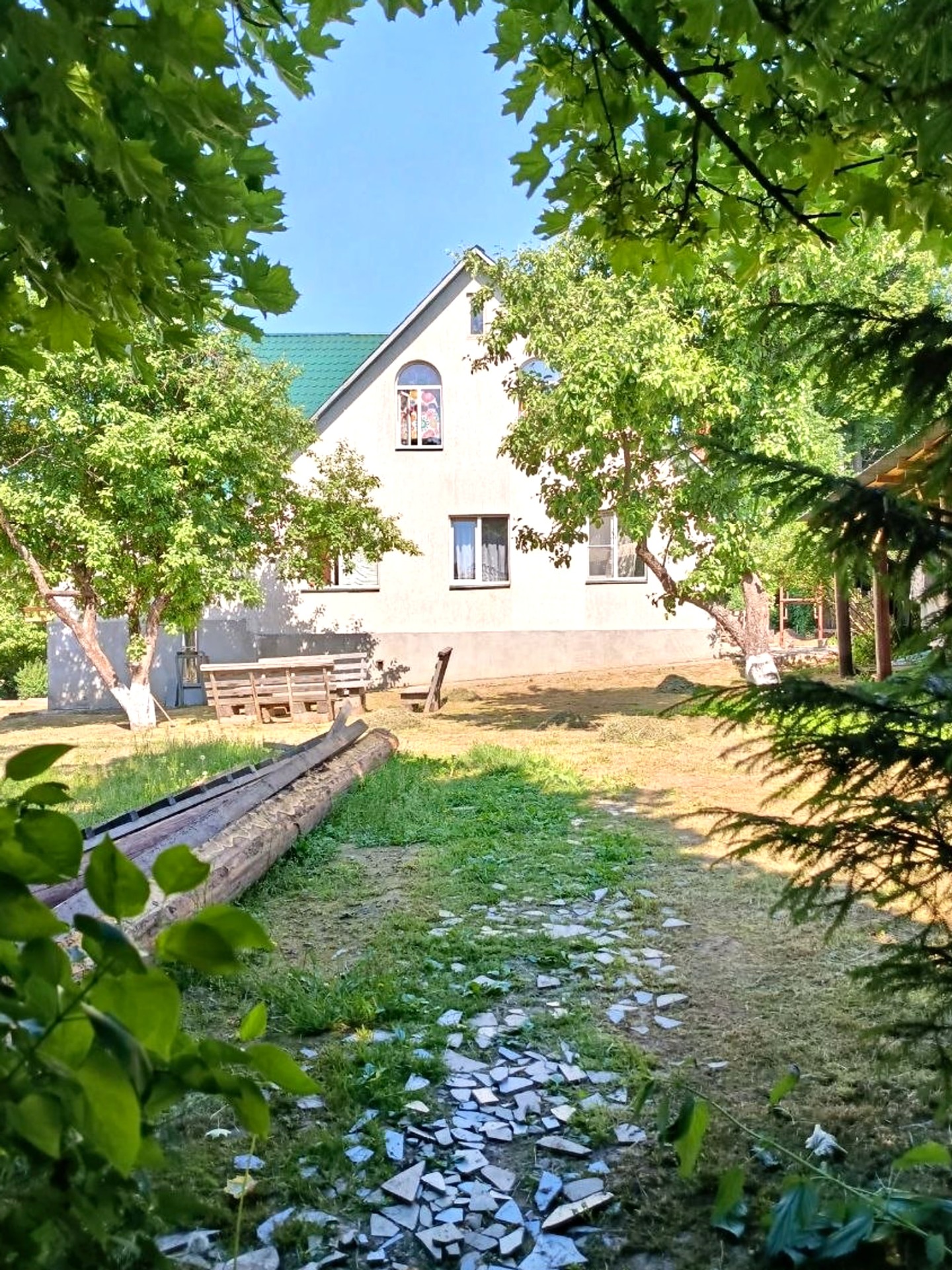 Огород, хозяйство, общий труд